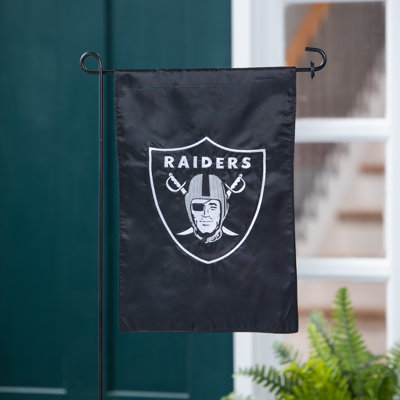 Applique Flag, Gar., Las Vegas Raiders