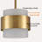 Glass Pendant Light Brass-1437586992