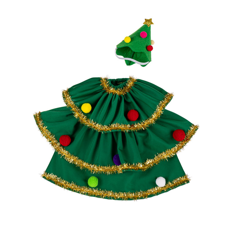 Porch Goose Outfit, Christmas Tree, Christmas Tree Dress