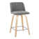 Archaimbaud Swivel Upholstered Counter Stool