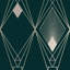 Geometric Metallic Wallpaper Double Roll-912193326