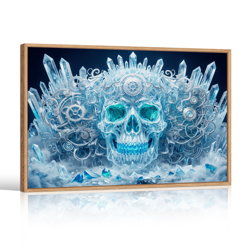 Art mural en toile Frosty, H 36 po x l 48 po