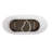 Labrusca 62'' x 28.3'' Freestanding Soaking Fiberglass Bathtub-877563413
