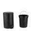 Corbeille pour déchets en métal 0,8 gallon-88752477