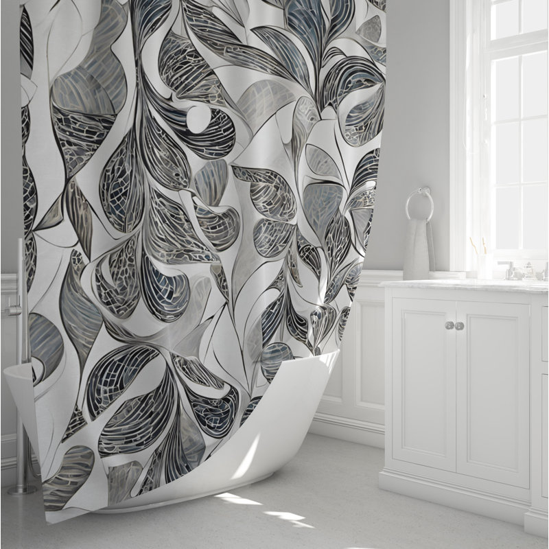Rideau de douche Deleo, H 72 po x l 70 po