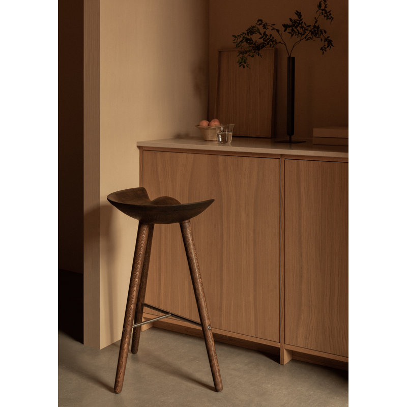 Stance Brass Table Vase, 15.7" H x 4.3" W x 4.3" D