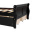 Lit plateforme avec rangement en bois massif Sebbie-829696169-829696170
