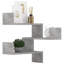 Jacolies 6 Piece Corner Shelf-908330062