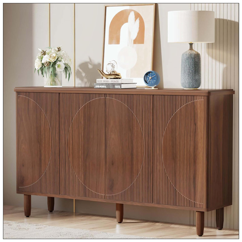 Mangue 59.4 Sideboard, Deep Brown