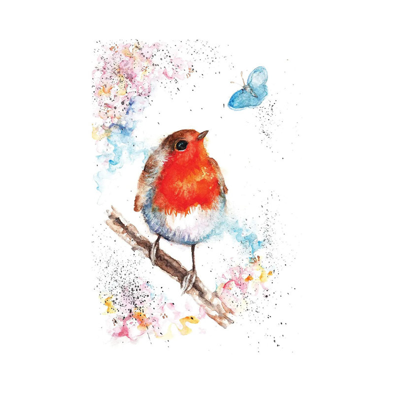 Print, Wrapped Canvas, 20.32 cm H x 30.48 cm W