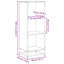 Borough Wharf Bookcase Engineered Wood-810684126-810684067