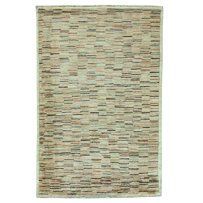 Tapis multicolore de haute qualité noué à la main