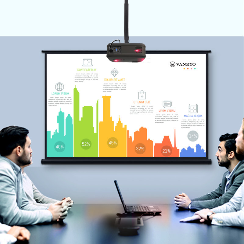 VANKYO DELETE 6000 Lumens Projector with Remote Included