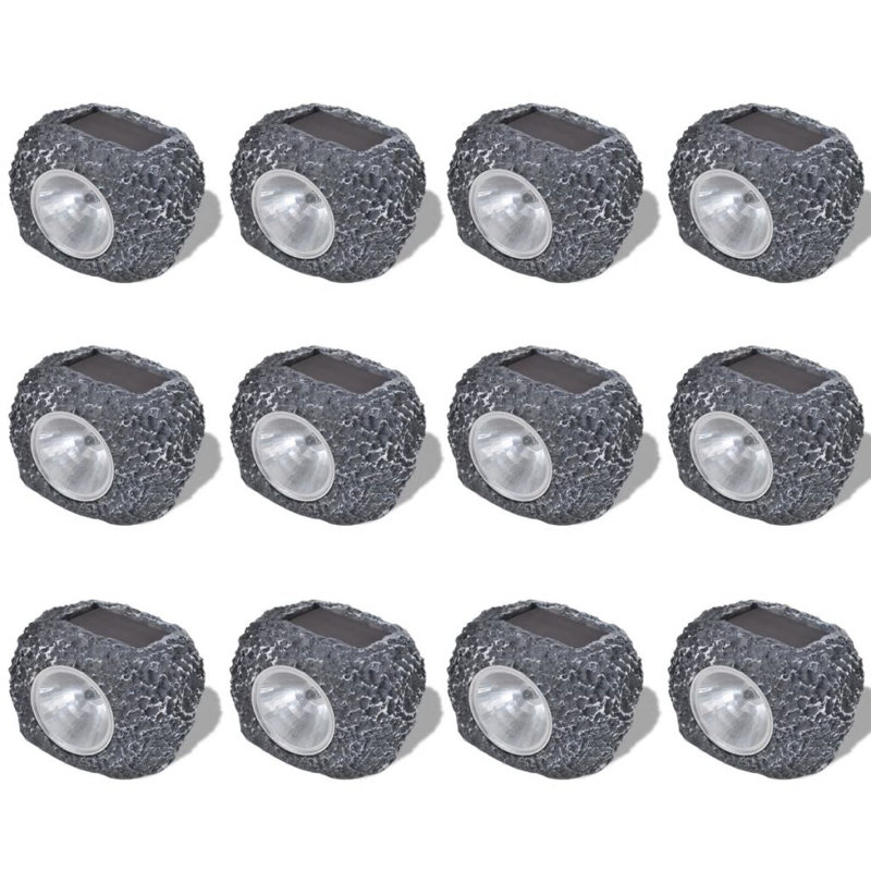 Gray Low Voltage Battery Powered Integrated LED Pathway Light Pack