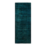 Overyed One-of-a-Kind Runner 2'6" X 6'7" Hand Knotted Area Rug