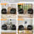 35" Swivel & Stationary Accent Chair Set – 2-Piece Compressed Memory Foam Lounge Chairs For Living Room & Bedroom-2113873274