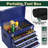 41.1'' Detachable Toolbox Storage Cabinet, 5-Drawer Tool Chest with Wheels (Blue)-778026180