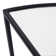 Mel 100cm Glass Top Console Table