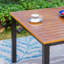 Table de salle à manger d'extérieur l 64 po Romio-82704787
