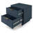 Granville 18" W Modern 2-Drawer Solid Wood Nightstand in Midnight Blue-1933293605