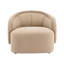 Fauteuil d'appoint incurvé-438277846