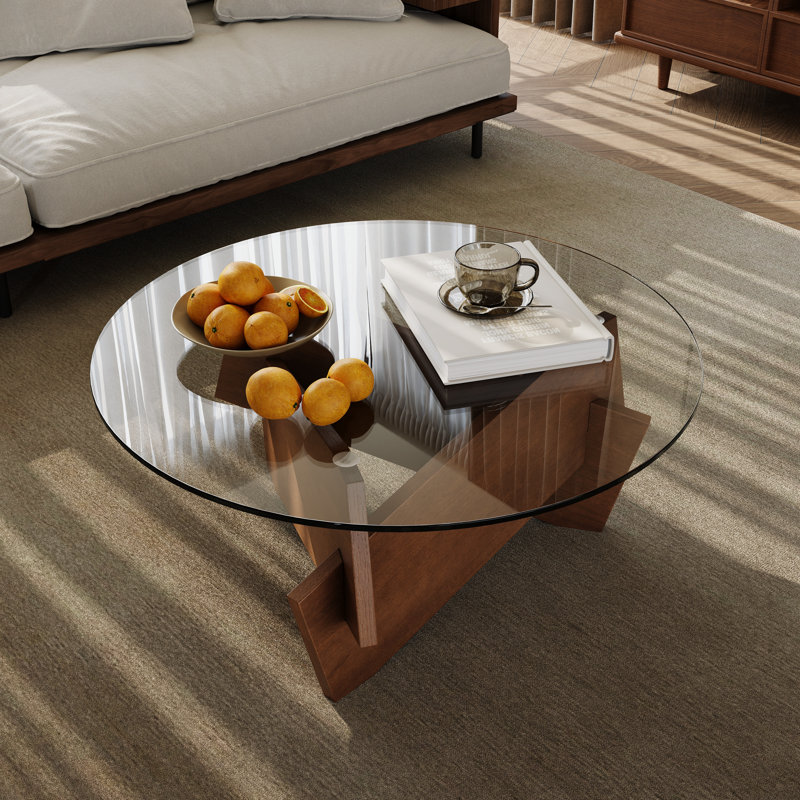 Table basse ronde moderne pour le salon
