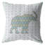 Housse et insert de coussin éléphant carré Silhouette-359858862-359913412