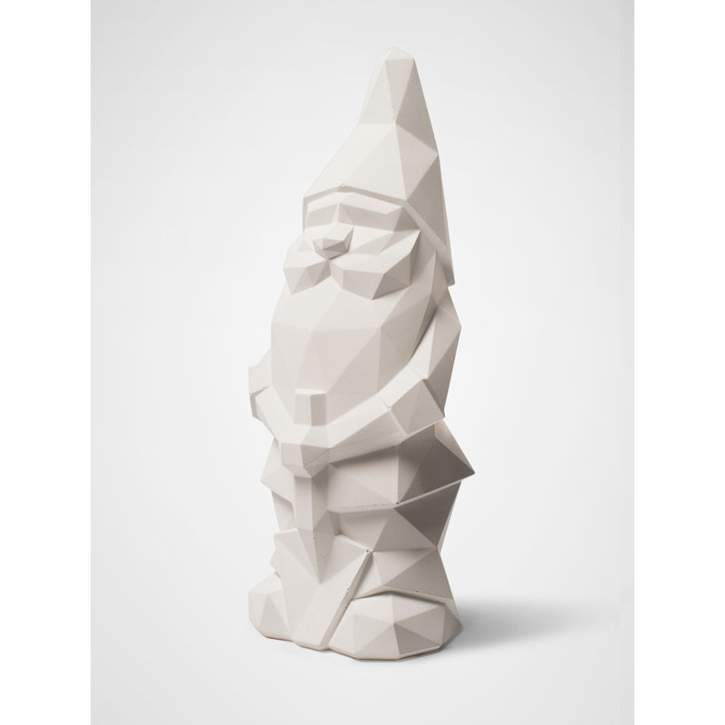 Rodrigez Fantasy & Sci-Fi Garden Statue, 36cm H x 13cm W x 10cm D, White