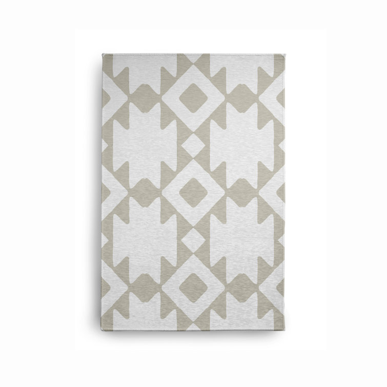 Chenille Geometric Indoor Rug