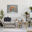 Peinture sur toile, saut d'hiver-88095379