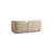 Stylish 2-Seat Sofa, Cream Color, 74.8 x 29.1 x 35.4 inches | Durable Beech Wood & Chipboard Frame, 100% Polyester Fabric | Comfortable 28 DNS Foam & Feather Cushions, Walnut Legs | Includes 2 Pillows, Easy Care