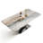 Black Rectangular Marble Stainless Steel Dining Table-134966254