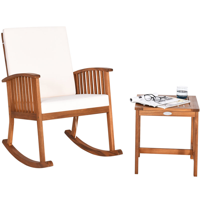 Solid Wood Rocking Chair