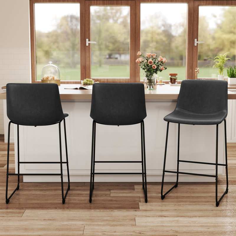  Tabouret de bar 28,5 po H, Gris, 3, Tabouret de bar (siège d'une hauteur de 28,5 po)