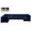 Enson Velvet U-Shaped Sectional Reversible-765069584
