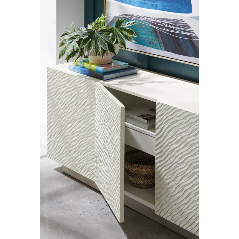 Caracole Classic 82'' W Solid Wood Sideboard