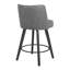 Tabouret de comptoir pivotant en bois massif 35 po Condredge-271048108