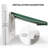 Retractable Awning Manual Sun Shade Shelter Green