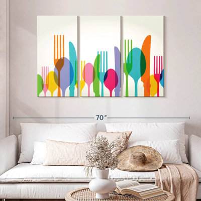 Senne Colourful Cutlery Shapes