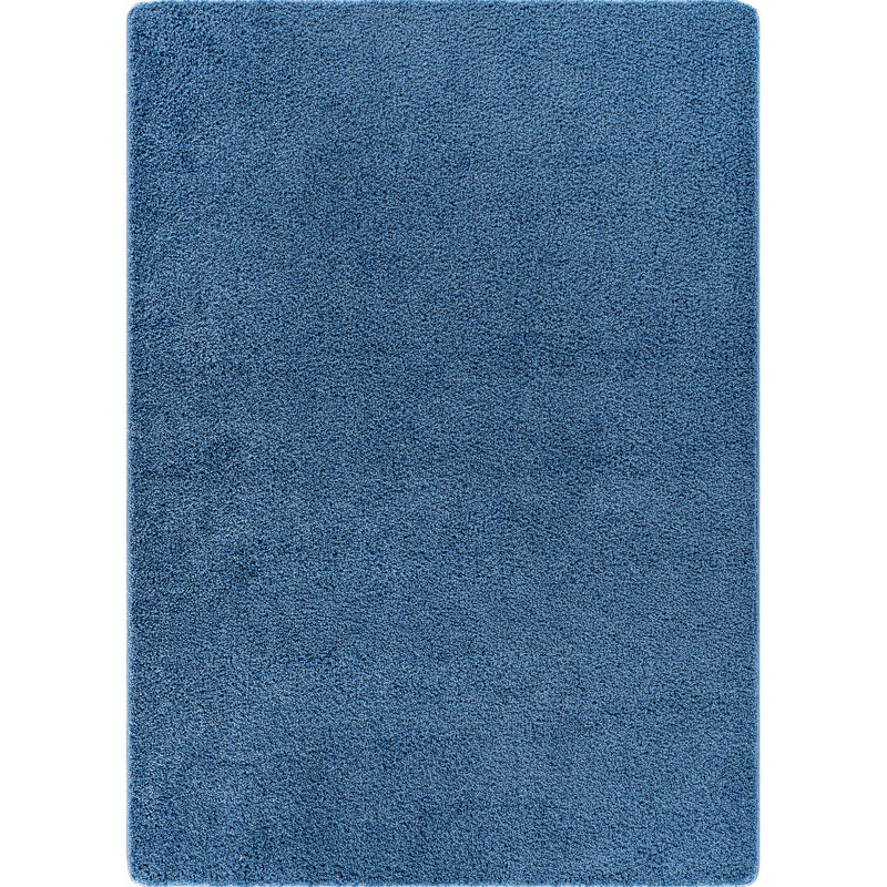Tapis d'intérieur lavable, Blue, Rectangle 5 pi x 7 pi