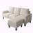 Modern 75'' Upholstered Sofa Chaise-956954800