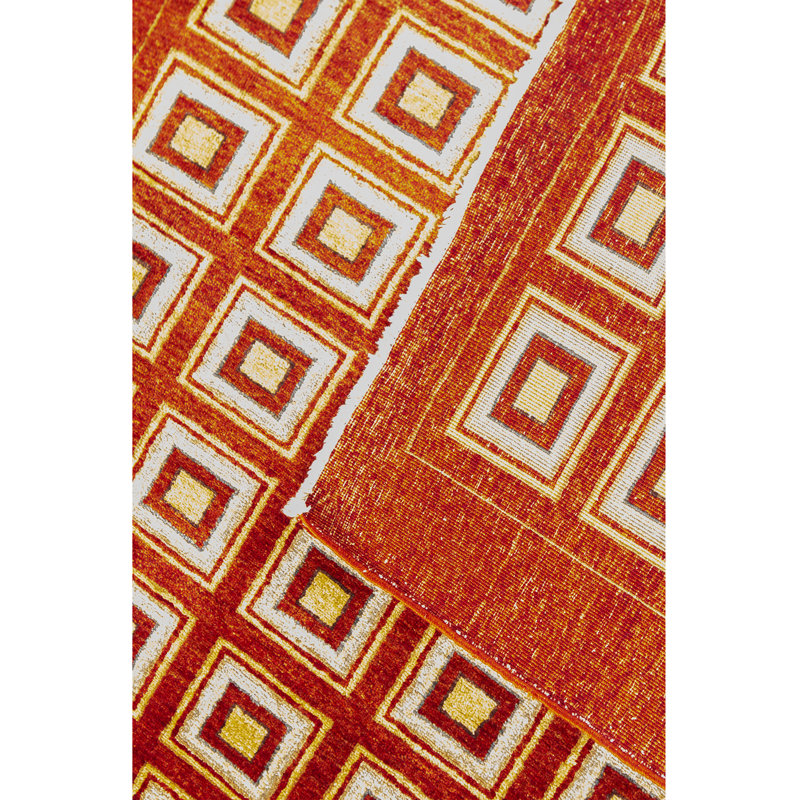 Wool Geometric Area Rug