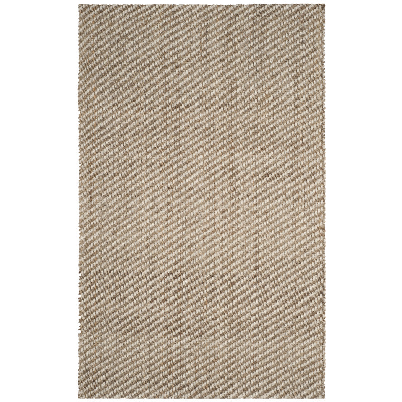 Tapis brun en jute / sisal Erroll, Rectangle 9 pi x 12 pi