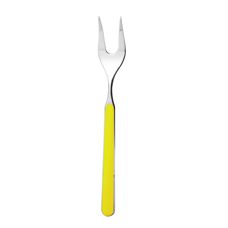 Fantasia Serving Fork, Yellow