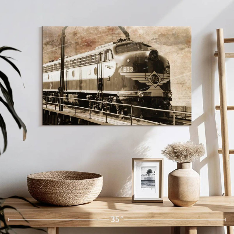 Mehar Erie Train, 16" H x 24" W