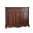 Nut-brown Solid Wood Shoe Storage Bench