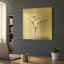 «Dusky Arabesque» par Aimee Del Valley, art mural en métal doré, 24 po x 24 po-133567506