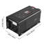 Chargeur onduleur à onde sinusoïdale pure, 3000W, onduleur DC 12V à AC 120V avec écran LCD, télécommande, basse fréquence, pour camping-car RV, compatible avec les batteries LiFePO4 et Lithium 12V