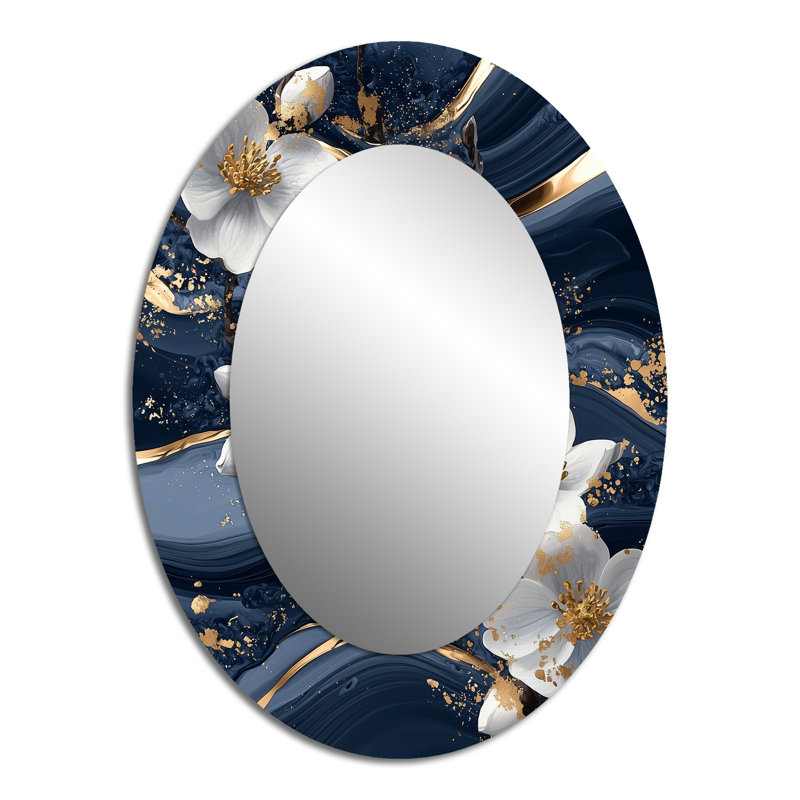 Miroir mural traditionnel Golden I, 40 po x 30 po