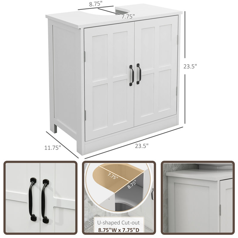 Base de meuble-lavabo simple 23,5 po seulement